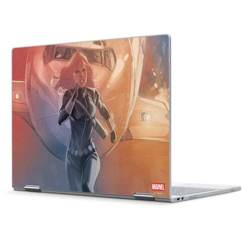 Marvel Black Widow Running Pixelbook Skin